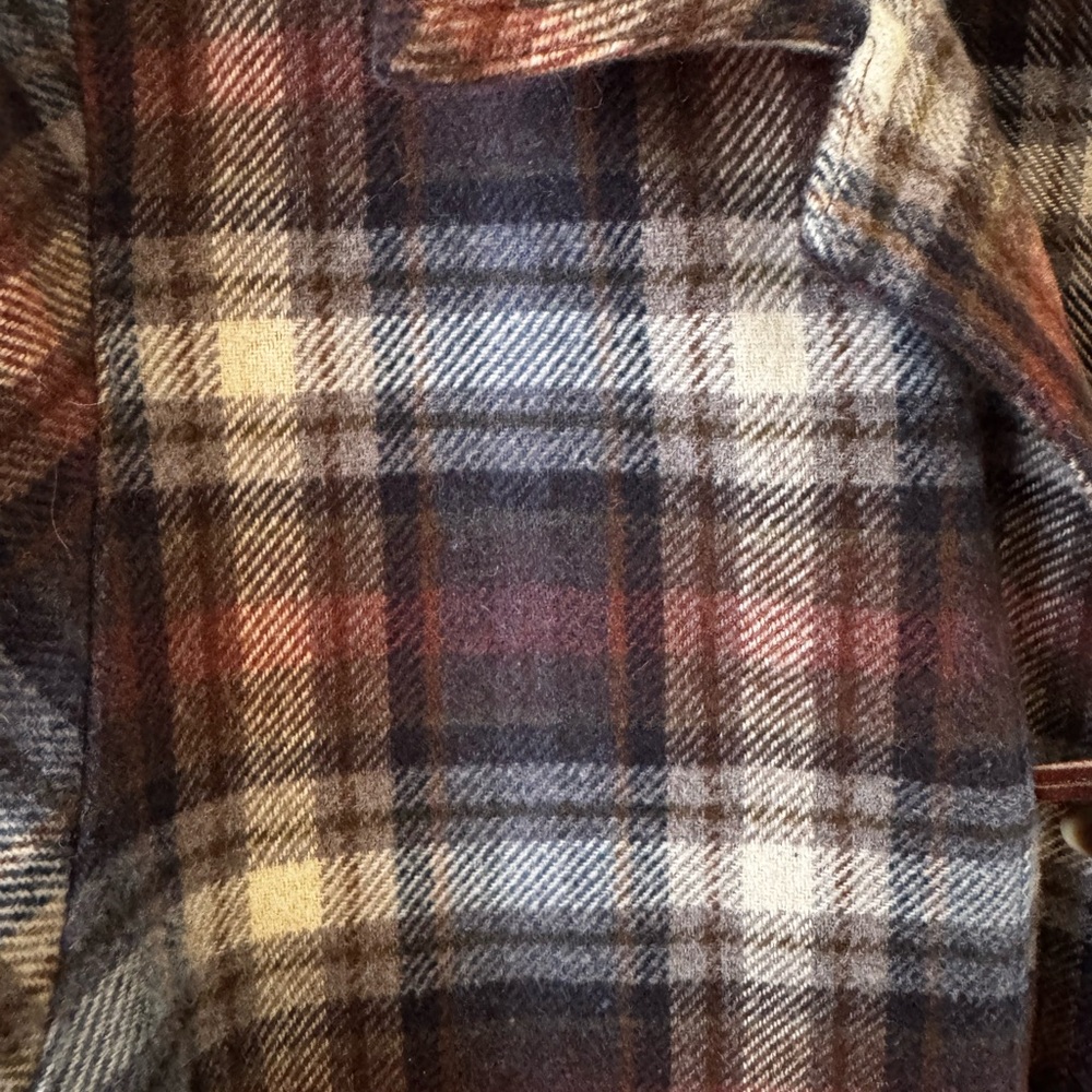Multicolor Plaid Toggle Jacket - image 4
